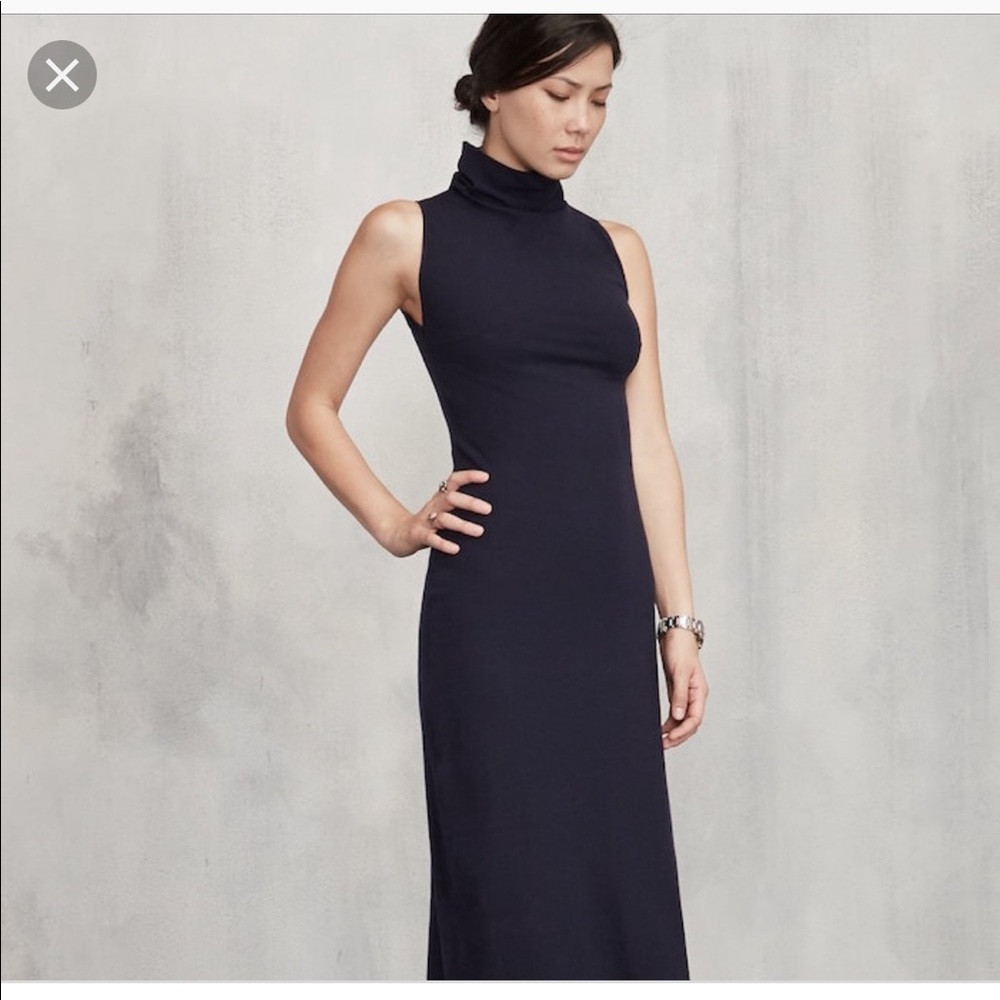 Reformation Leandra Dress- Navy